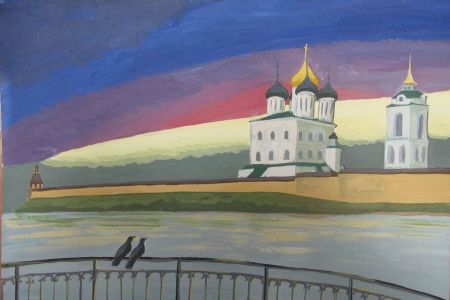 Псков и его окрестности глазами юных туристов