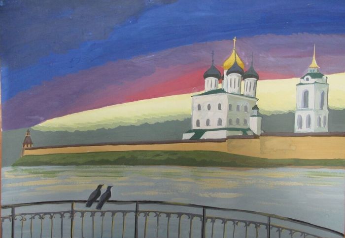 Псков и его окрестности глазами юных туристов